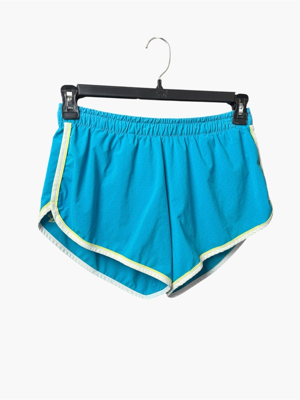 Rabbit Running Blue Athletic Shorts with Yellow Trim • Size Medium • EUC - Picture 1 of 7